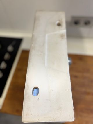 Lavabo de baño de porcelana blanco