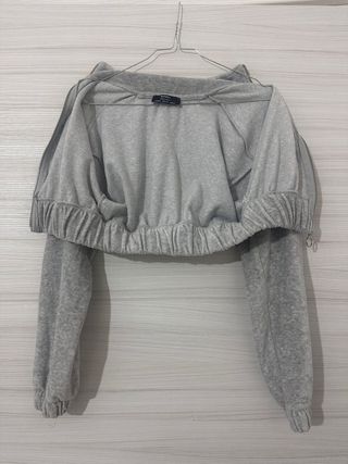 Felpa con molla Bershka tg XS