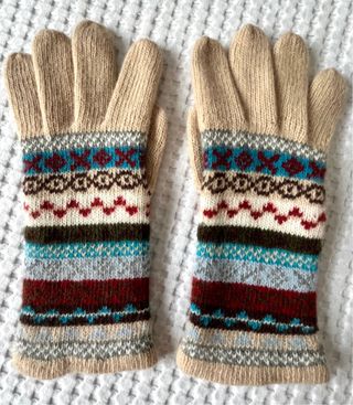 Guantes de invierno mujer tejido multicolor T. M