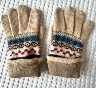 Guantes de invierno mujer tejido multicolor T. M