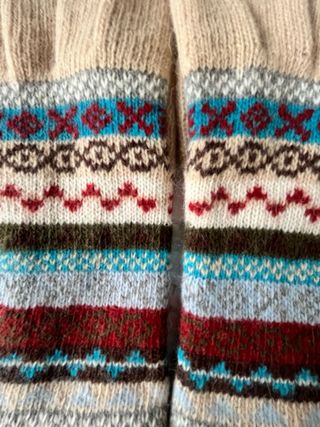 Guantes de invierno mujer tejido multicolor T. M