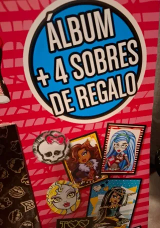 Álbum Colección Monster High Stickers