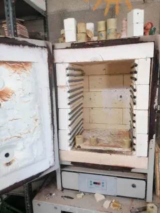 Horno de cerámica.
