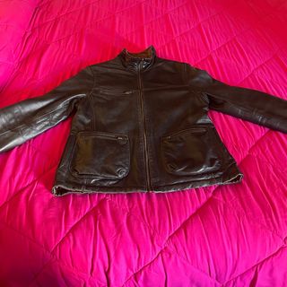 CHAQUETA DE PUEL GUATEADA