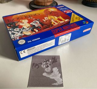 The Lion King Super Nintendo PAL