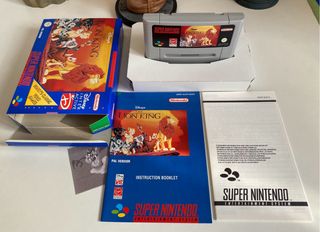 The Lion King Super Nintendo PAL