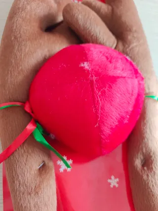 Cuernos y Nariz Reno Coche Navidad