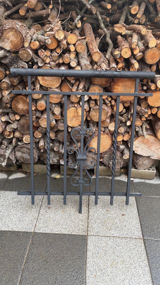 Verja de hierro forjado