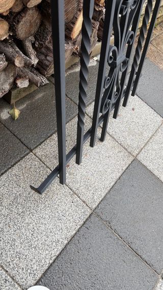 Verja de hierro forjado