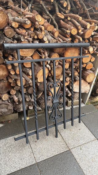 Verja de hierro forjado