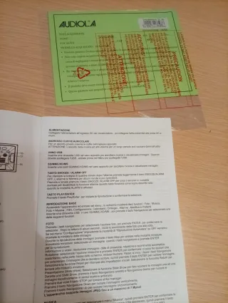 Cornice Digitale Audiola DFB 99 MP3