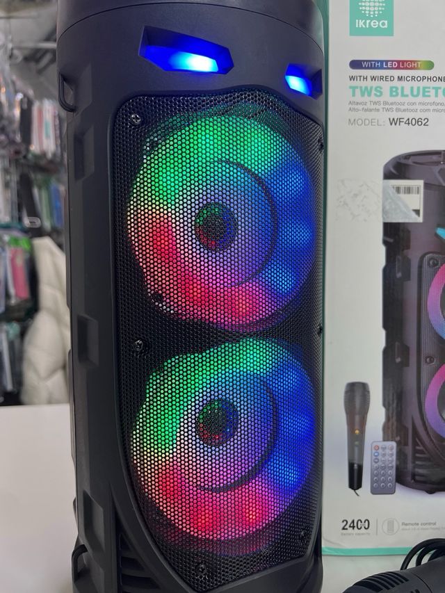 Altavoz Bluetooth Ikrea WF4062 con Micrófono