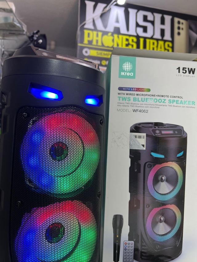 Altavoz Bluetooth Ikrea WF4062 con Micrófono