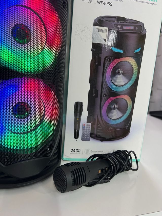 Altavoz Bluetooth Ikrea WF4062 con Micrófono