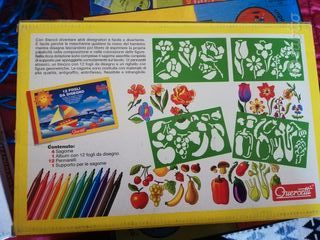 Stencil per disegnare gioco da tavolo