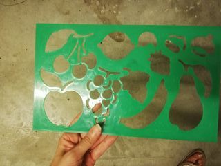 Stencil per disegnare gioco da tavolo