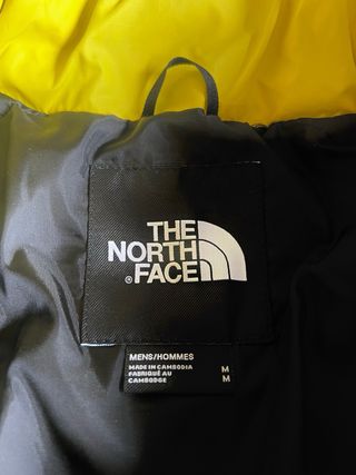 Abrigo The North Face Vintage Amarillo Negro