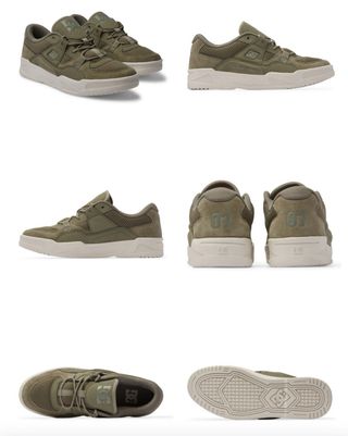 DC Shoes Sneakers Construct Verde Cuero