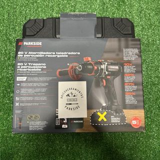 Taladro Atornillador Parkside 20V Performance