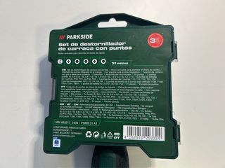 Set Destornillador Carraca Parkside