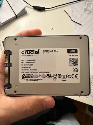 SSD Crucial MX500 – 500GB e 1TB – Perfeito estado
