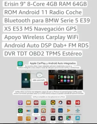 Pantalla Android BMW X5