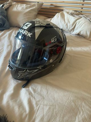 Casco Shark racer pro winter test de Redding