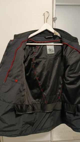 Chaqueta Moto LS2 Negra Hombre tallaM