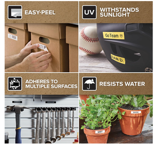 Etiquetas autoadhesivas originales DYMO D1