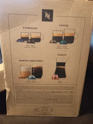 Cafetera Nespresso Vertuo Next Roja