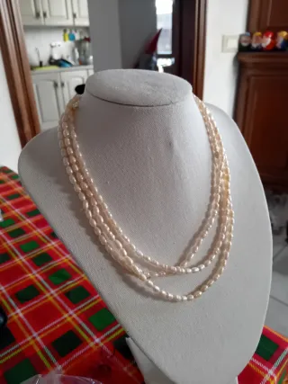 Collana Perle Fiume Argento 925