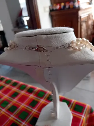 Collana Perle Fiume Argento 925