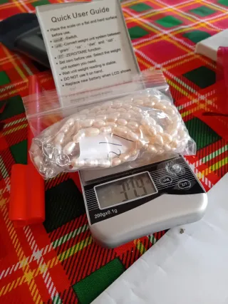 Collana Perle Fiume Argento 925