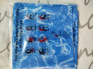 Bandana multifunzionale uomo blu