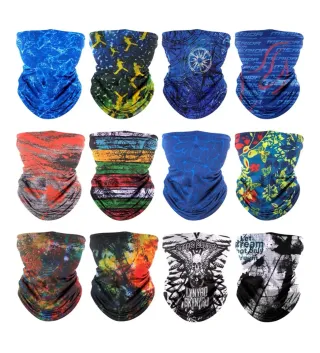 Bandana multifunzionale uomo blu