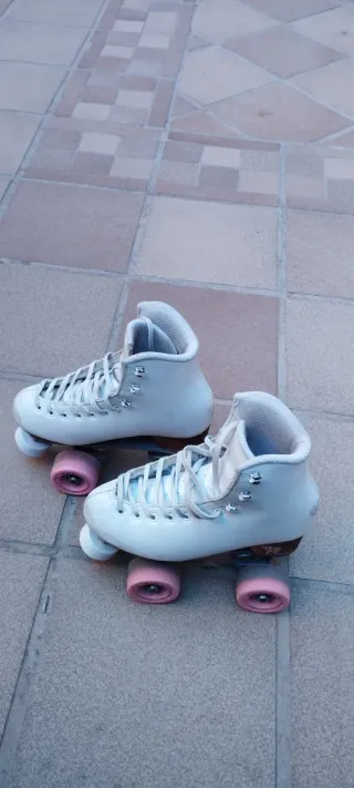 Patines Artísticos Competición Blancos