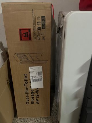 Mueble Organizador Baño Blanco