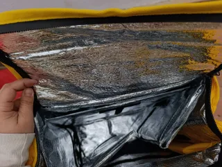 Mochila Glovo Amarilla