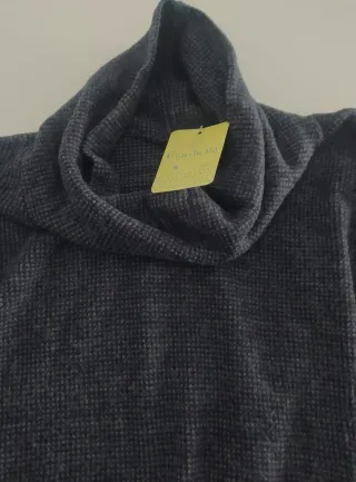 Sudadera punto  cuello alto oversize T. XL