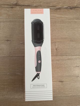Cepillo Plancha Pelo ANLAN Infrarrojo Iónico