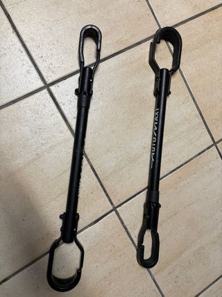 Portabicicletas Saris, adaptadores cuadro y placa