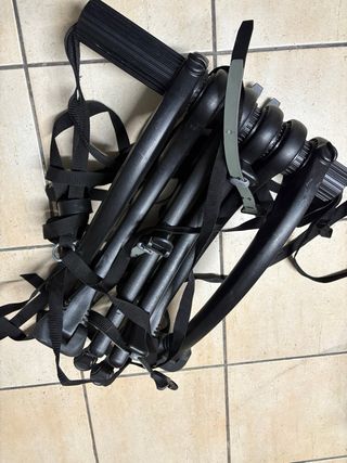 Portabicicletas Saris, adaptadores cuadro y placa