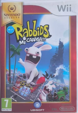 Rabbids Mi Caaasa Wii Nintendo Selects