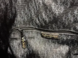 Borsa Yves Saint Laurent a spalla nera