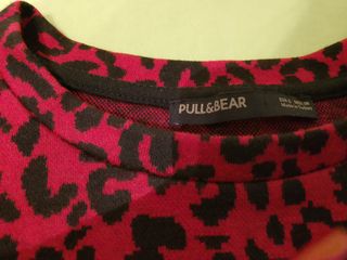 Vestito/Maglia lunga Pull&Bear fantasia leopardata