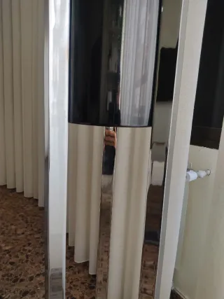 Lámpara de pie bola cristal