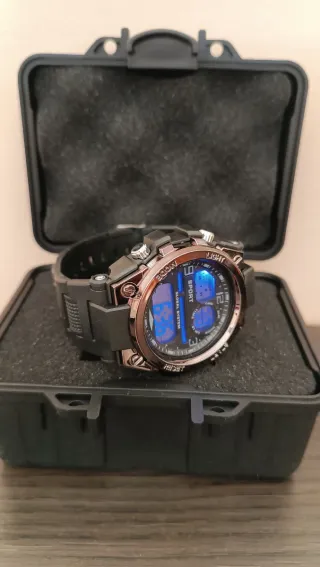 Reloj Deportivo Digital Militar Deluxe Nuevo