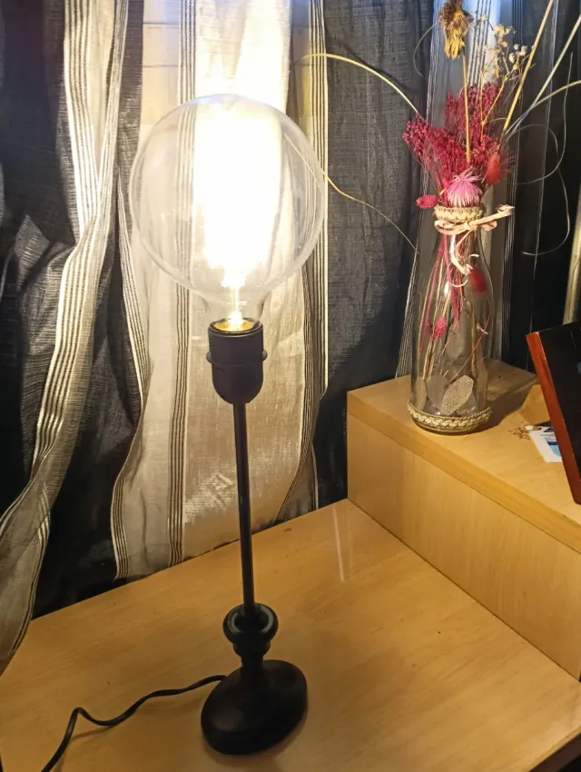 Lamparita vintage + bombilla Led decorativa