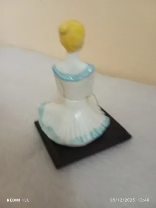 Statuetta ballerina ceramica