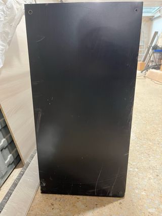 Mueble Ikea Kallax con dos puertas y 4 cajones